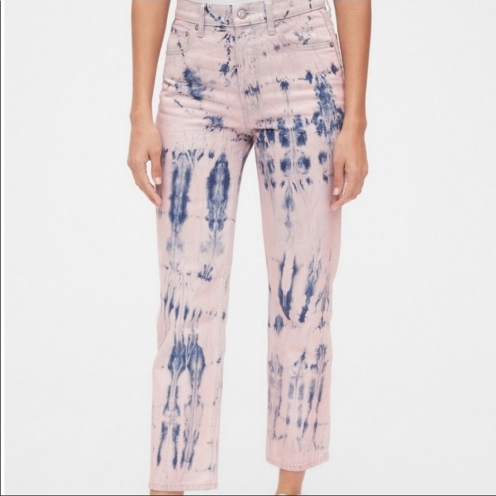 NWOT Gap Pink Tie Dye Jeans Size 8/29